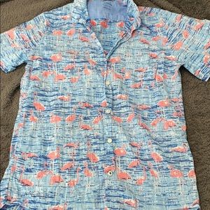 Flamingo men’s party shirt